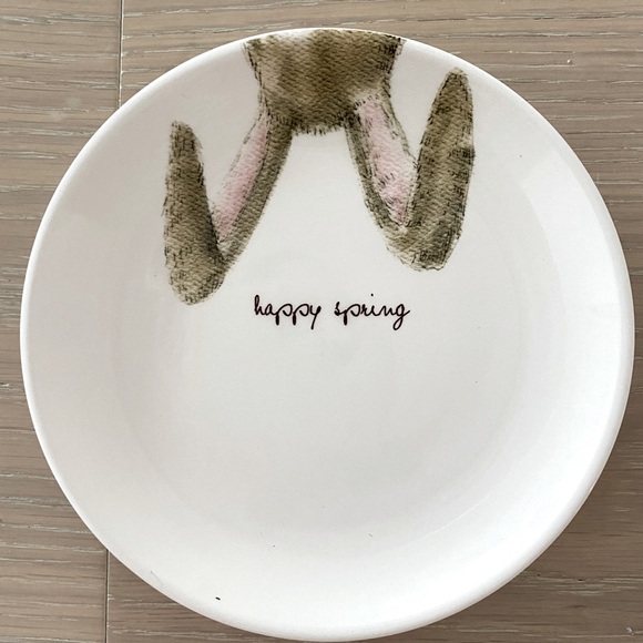 Rae Dunn Other - Rae Dunn ceramic Easter bunny plate set